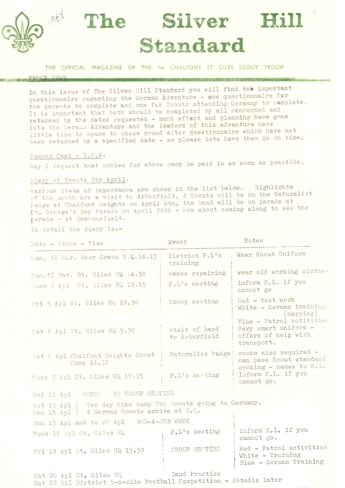The Silver Hill Standard